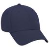 Ashen Fane 6 Panel Polyester Pro Mesh Low Profile Baseball Cap, Navy view 1
