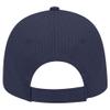 Ashen Fane 6 Panel Polyester Pro Mesh Low Profile Baseball Cap, Navy view 3