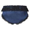 Yihuimin Mens Satin Floral Lace Bikini Briefs French Maid Sissy Crossdress Panties Underwear Blue XX-Large view 4