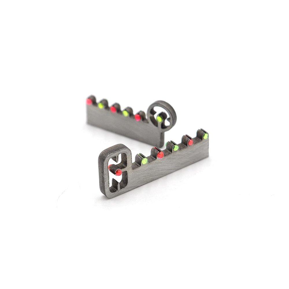 1 Pair Slingshot Sight Stainless Steel Sight Hunting Shooting Slingshot Accessories for Adults Outdoor Shooting Pracitce (1.7mm)