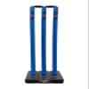 Thrifty Sports Combo of 2 Full Size Set 32" Heavy Plastic Cricket Stump Set (Floro Blu) view 3