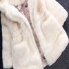 EISHOW Kids Girls Warm Thick Jackets Toddler Hooded Cotton Fleece Parka Coat Children Winter Plush Zipper Outerwear Snowsuit view 4