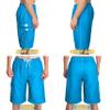 Srnede Mens Swim Trunks Swimming Trunks Swim Shorts Quick Dry 11 Inch with Mesh Lining Funny Swimwear Bathing Suits Blue view 2