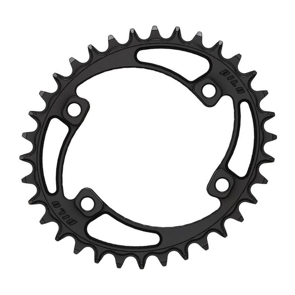 Pilo C25 Chainring Elliptic Narrow Wide 34T for Shimano 96BCD Asymmetric