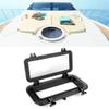 Car Skylight Marine Window Frame, Black ABS Boat Porthole for Boat/Yacht/RV/Industry Car view 4