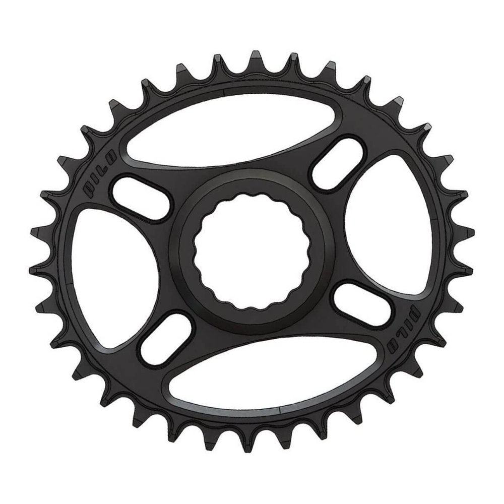Pilo C27 Chainring Elliptic Narrow Wide 34T for Race Face Direct Cinch cranks