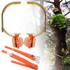 wzfdm Tree Climbing Spikes,Climbing Tree Spikes for High Altitude Logging,Fruit Picking Hunting Observation,Type300 view 1