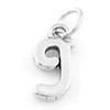 STERLING SILVER 925 FANCY LETTER J CHARM/PENDANT view 1