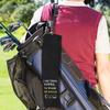 botogift Funny Golf Towel, I Use This Towel to Wash My Balls, Golf Gifts for Men - Golf Accessories for Men, Embroidered Towels for Bags with Clip, Black view 2