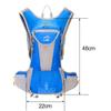 Hydration Pack, for Running Hiking Riding Hiking Camping Cycling Climbing Biking - Lightweight Backpack for Runner Outdoor Bicycle & Bike Sports (Black) view 3