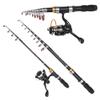 Gigicloud 1PCS Telescopic Fishing Rod 1.0m-2.3m Fishing Pole Glass Rod Super Short Mini Bass Bait Casting Fishing Rod view 4