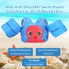 DOOHALO Kids Swim Floats for 28-70 Pounds Kid Arm Shoulder Float Vest Fit for 2-8 Years Older Boys Girls Toddler Baby Children view 4