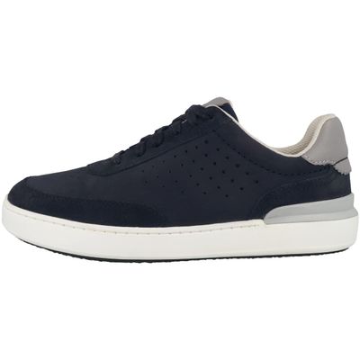 Clarks Men Courtlite Tor Sneaker, Navy Combi, 7 US