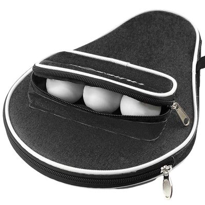 Roexboz Table Tennis bat Bag with - Balls Bag, per Table Tennis Paddle Bag, Inner Lining