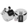2Pcs 4-Digit Hand Tally Manual Knob Counter with Finger Ring Stainless Steel 0-9 Mechanical Handheld Pitch Click Counter for Workshop Inventory view 2
