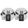 2Pcs 4-Digit Hand Tally Manual Knob Counter with Finger Ring Stainless Steel 0-9 Mechanical Handheld Pitch Click Counter for Workshop Inventory view 4