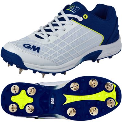 Gunn & Moore Men's Original Cricket Shoe, Blue, 6 us