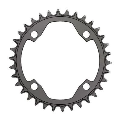 Pilo C45 Chainring Narrow Wide 34T for Shimano 104 BCD Hyperglide+ Compatible