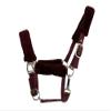 Fleece Covered Nylon Halter (Burgundy)