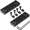 360 Tactical New 5 Slots M LOK Aluminum Section - 3 inch 4 Screw and 4 Nuts with 2 Allen-Wrench (3 Pair 6 Pcs) view 2