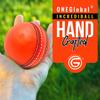 ONEGlobal Soft Indoor Outdoor Incrediball Practice Cricket Ball | Rubber Cricket Ball with Soft Core & Real Stitched Seam | for Practice, Coaching, Honing Skills & Family Fun | 7 Colours (3-Orange) view 2