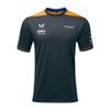 McLaren F1 Men's 2022 Team Replica Set Up T-Shirt (L, Dark Grey) view 1