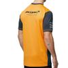 McLaren F1 Men's 2022 Team Replica Set Up T-Shirt (L, Dark Grey) view 2