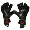Renegade GK Eclipse Nova Professional Goalie Gloves with Pro Finger Spines | 4mm EXT Contact Grip | Neon Yellow & Red Soccer Goalkeeping Gloves (Size 8, Youth-Adult, Neg. Cut, Level 5) view 3