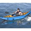 AB Tools Cove Champion Inflatable Kayak 1 Person with Pump Paddle Canoe Boat Single view 3