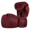 Antique Genuine Leather Hand Crafted - Vintage Pro Boxing Gloves for Training & Fight (16 Oz, Red) view 4