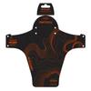 RideGuard PF1 OceanX Kaihalulu Orange. Front MTB Mudguard. UK Made from 100% Recycled Fishing Nets 100% Recyclable. Mountain Bike. Fits 24, 26, 27.5, 29, Plus Size and Fat Bikes. view 1