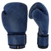 Antique Genuine Leather Hand Crafted - Vintage Pro Boxing Gloves for Training & Fight (12 Oz, Blue) view 4