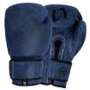 Antique Genuine Leather Hand Crafted - Vintage Pro Boxing Gloves for Training & Fight (16 Oz, Blue), U2011-12-13 view 3