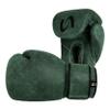 Antique Genuine Leather Hand Crafted - Vintage Pro Boxing Gloves for Training & Fight (12 Oz, Green) view 2