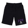Alcorn State University Braves Premium College Fleece Drawstring Shorts - Black, Small view 1