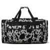 NGIL Canvas 23" inch Duffle Bag (Cow Splatter-Black) view 3