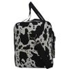 NGIL Canvas 23" inch Duffle Bag (Cow Splatter-Black) view 4
