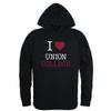 W Republic Union College Bulldogs I Love Hoodie - Black, XX-Large view 1