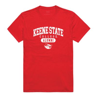 Keene St College Owls Alumni Tee, Red, Large