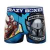 CRAZYBOXER Men's Underwear The Mandalorian Soft Lightweight Boxer Brief Comfortable view 1