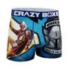 CRAZYBOXER Men's Underwear The Mandalorian Soft Lightweight Boxer Brief Comfortable view 3