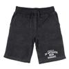 W REPUBLIC University of Wisconsin-Whitewater Warhawks Property College Fleece Drawstring Shorts - Heather Charcoal, Large view 1