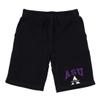 Alcorn State University Braves Premium College Fleece Drawstring Shorts - Black, X-Large view 1