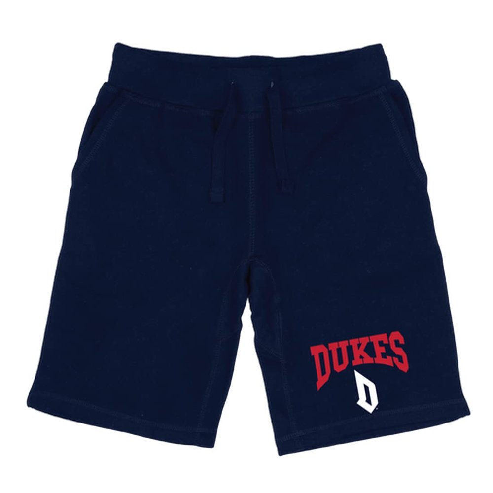 Duquesne University Dukes Premium College Fleece Drawstring Shorts - Navy, XX-Large