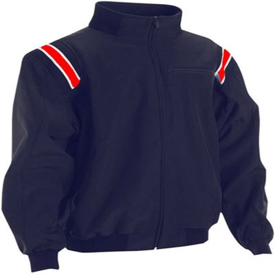Adams Manufacturing Smitty Pro Style Cold Weather Umpire Jacket (XX-Large, Navy/Red)