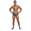 Speedo Men's Swimsuit Brief PowerFlex Eco Coded Riff Team Colors view 2