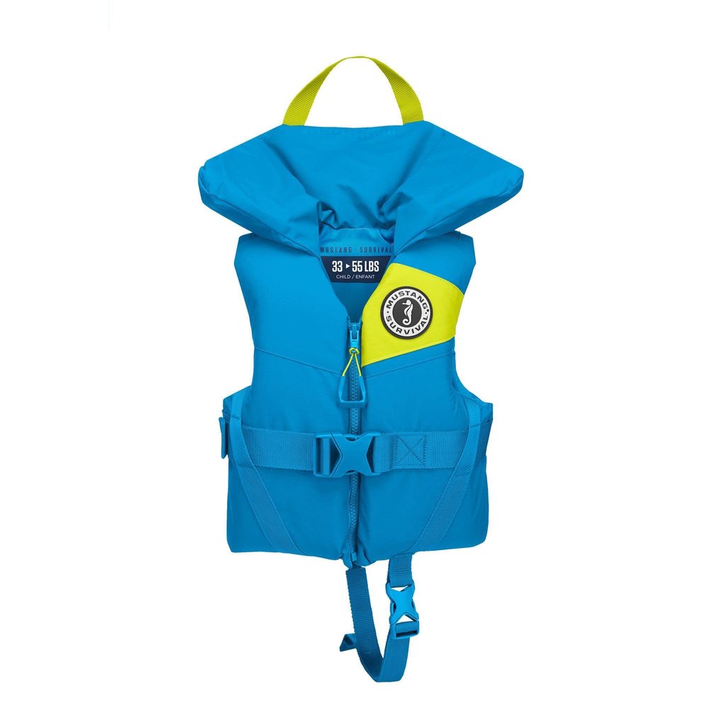 Mustang Survival - Lil Legends Child Foam PFD (Azure Blue)
