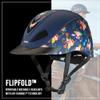 Troxel Dynasty Ultralight Horse Riding Helmet, Low-Profile, Adjustable Design, Safety Horseback Riding Gear, Medium (7-7-1/4), Floral Watercolor view 3