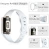 GEAK 4 Pack Slim Band Compatible with Fitbit Charge 5/6 Bands Women Men view 2