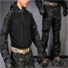 Emerson Gen3 Combat Uniform Mens Duty Camo Airsoft Military Shirt Pants (Large, Multicam Black) view 2